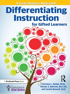 cover image of Differentiating Instruction for Gifted Learners